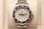 Replica Rolex Skull Submariner Watch White Face Stainless Steel 40MM